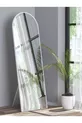 Miroir sur pied blanc élégant pour hall, couloir, salon, salle de bain, WC, bureau, chambre d'enfant  cm