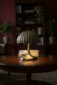 Lampe de table en métal vieilli Orvian Lampe de chevet décorative Abat-jour de bureau  avec câble