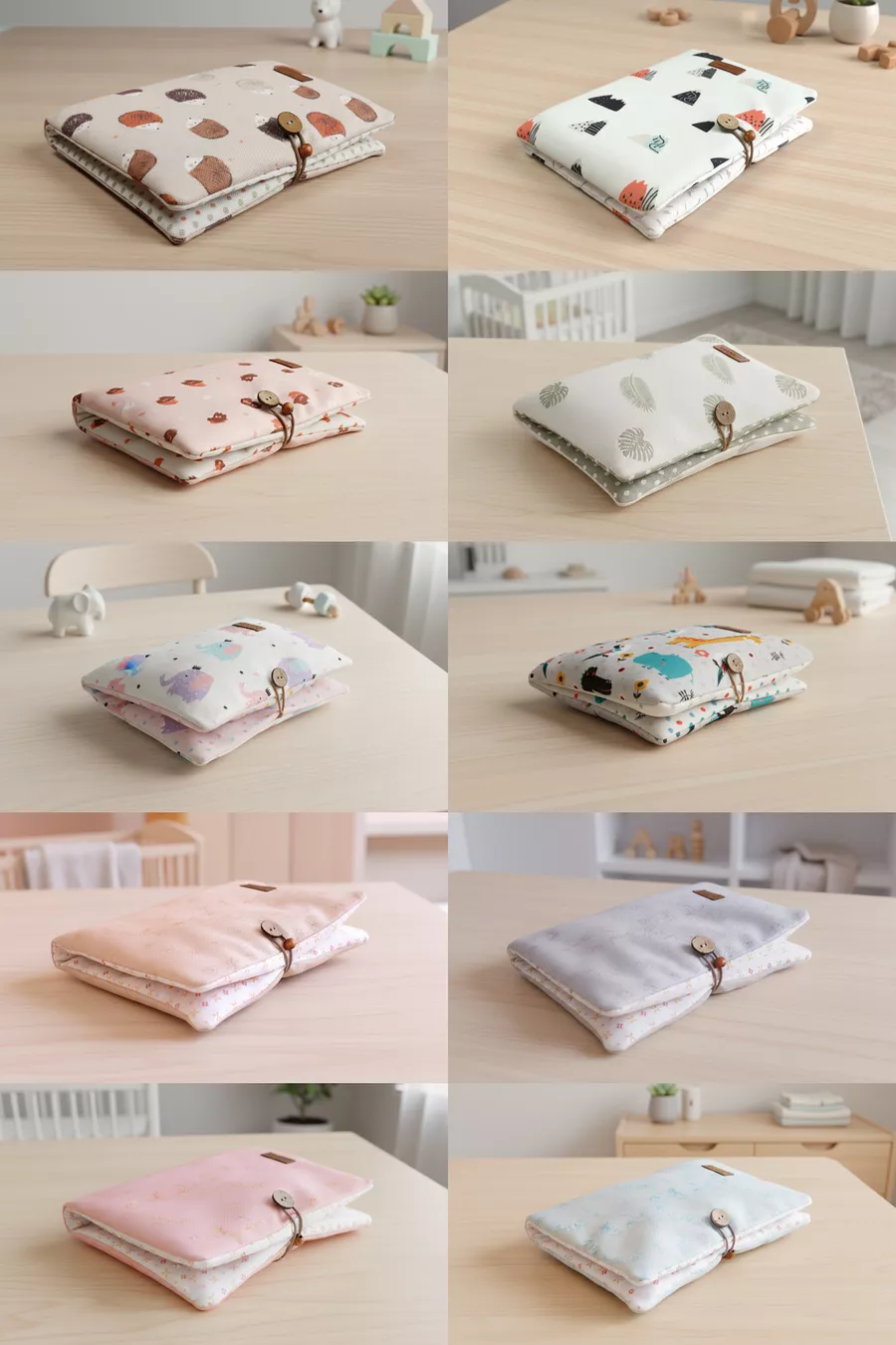Sac de soins pour bébé Anne Sac organisateur pour changer les nouveau-nés Éléphant