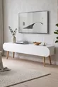 Table TV Lotus  cm Blanche