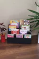 Mini Bibliothèque Montessori Lucky pour Enfants à 4 Étages en Bois, Bibliothèque pour Chambre d'Enfants, Mini Bibliothèque de Bureau