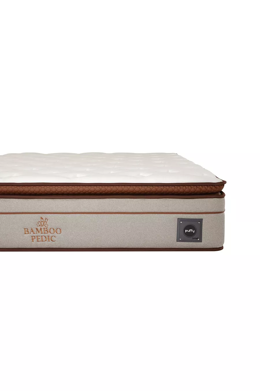 Matelas à ressorts avec poches Pedic en bambou