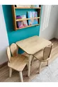TABLE ET CHAISES D'ACTIVITÉ MONTESSORI 1 TABLE 2 CHAISES OREILLES DE LAPIN