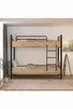 Lit Superposé Berlin à Pieds Métalliques pour Chambre d'Adolescent et Chambre d'Enfant