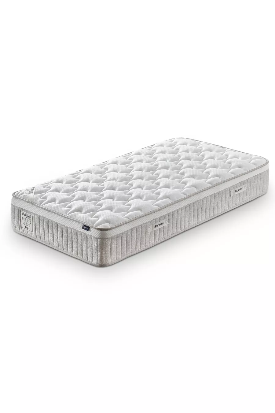 Matelas Bohem Prime Simple Premium Orthopédique à Ressorts Ensachés – Confort Thermorégulateur et Sommeil Silencieux