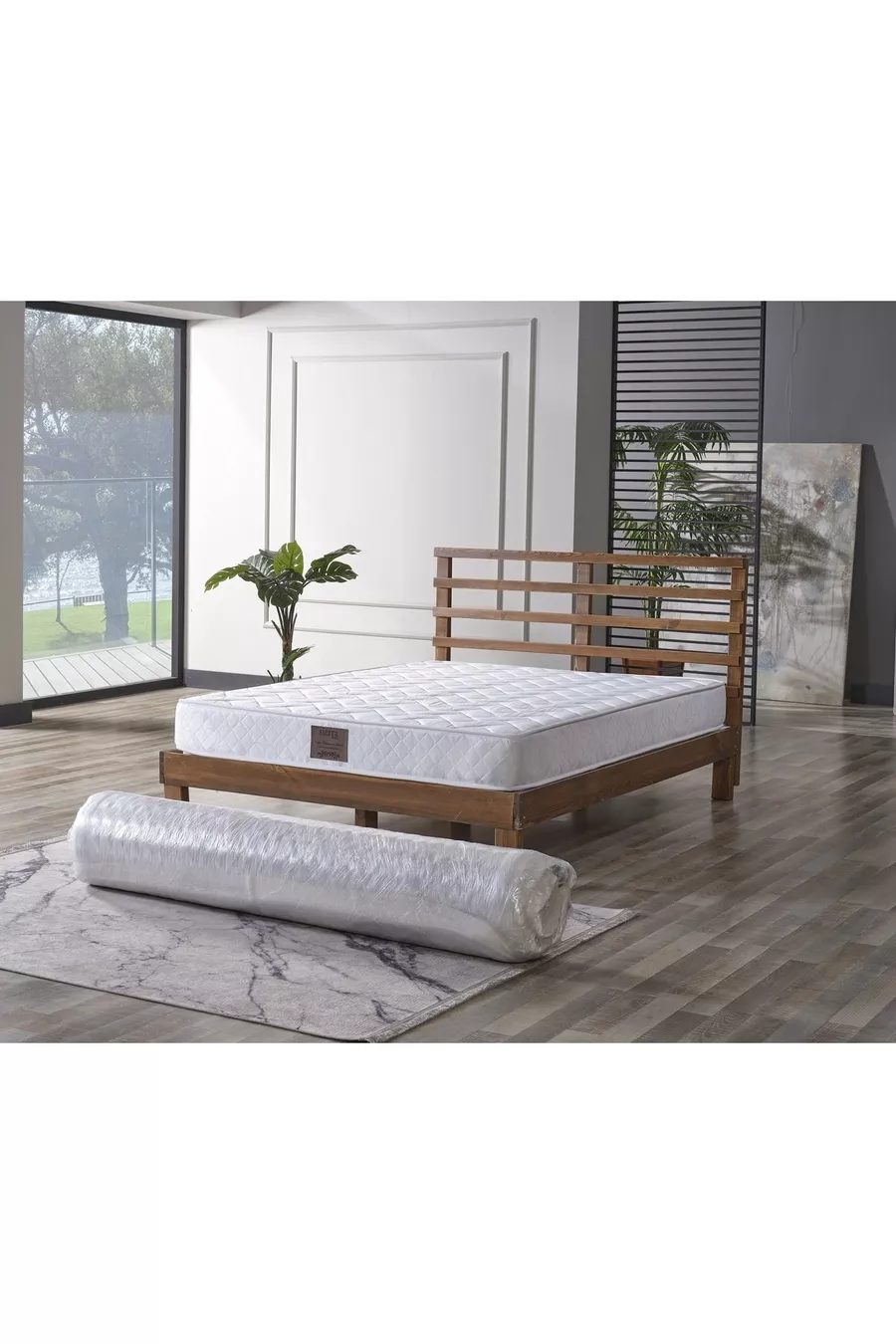 Matelas Orthopédique Complet à Ressorts Naturel Classic DHT