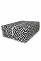 Coussin de lit en mousse pliable cm Noir Pyramide