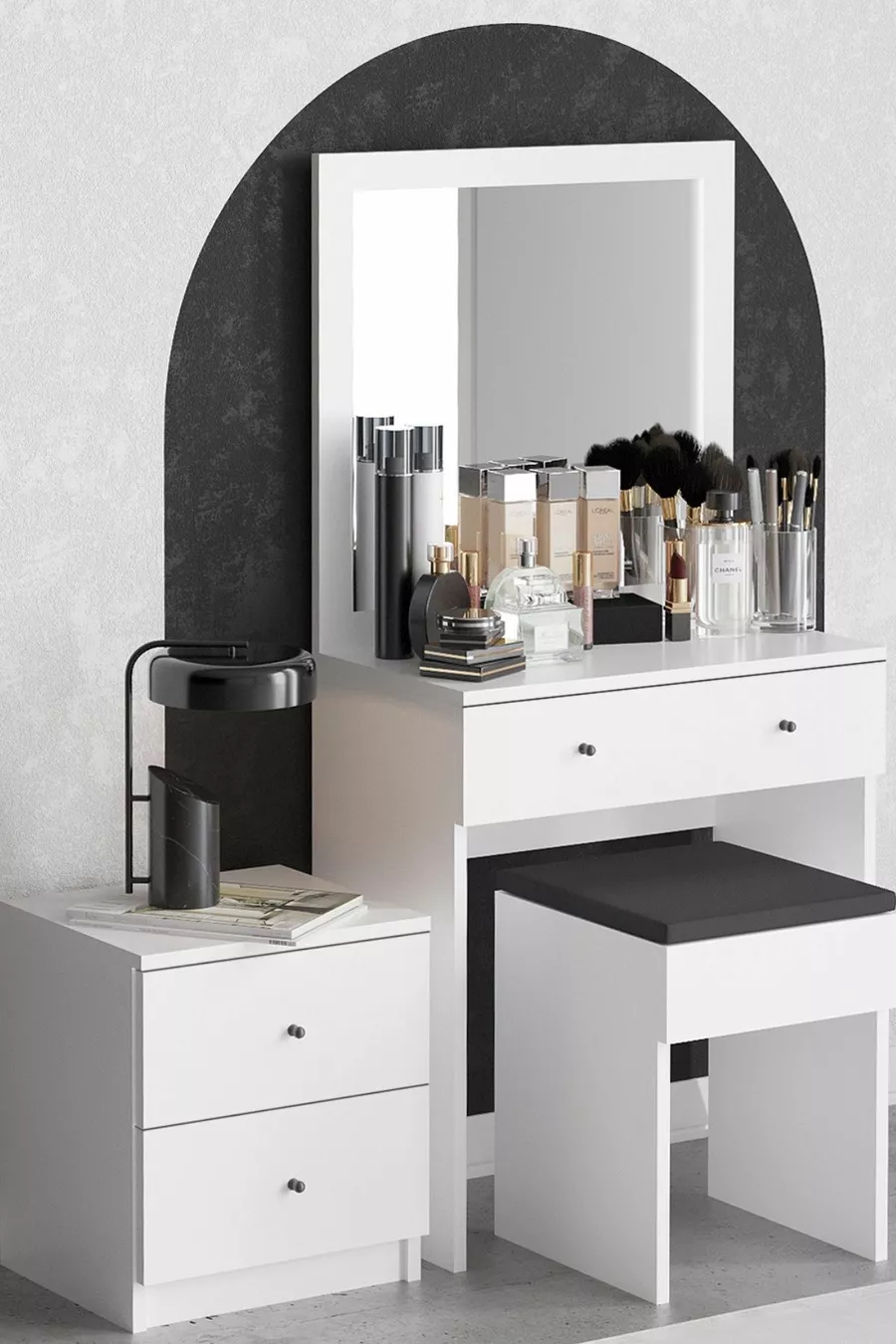 Coiffeuse Nice blanche