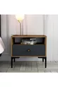 Commode Variant Lisbonne - Noyer / Anthracite