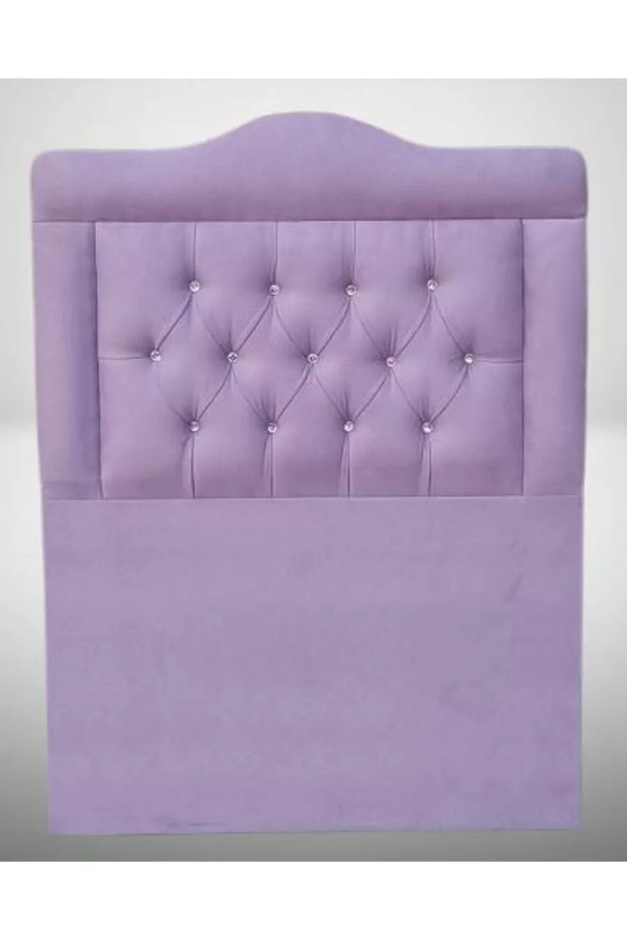 Titre DK Modèle Simple 'taille' Tissu Violet Clair en Poil de Poney Fait Main