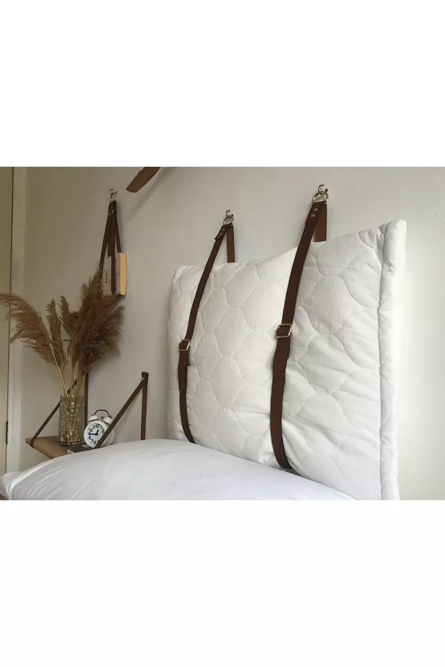 Tête de lit pour hôtel boutique, design de mur pour chambre, pour lit double et simple