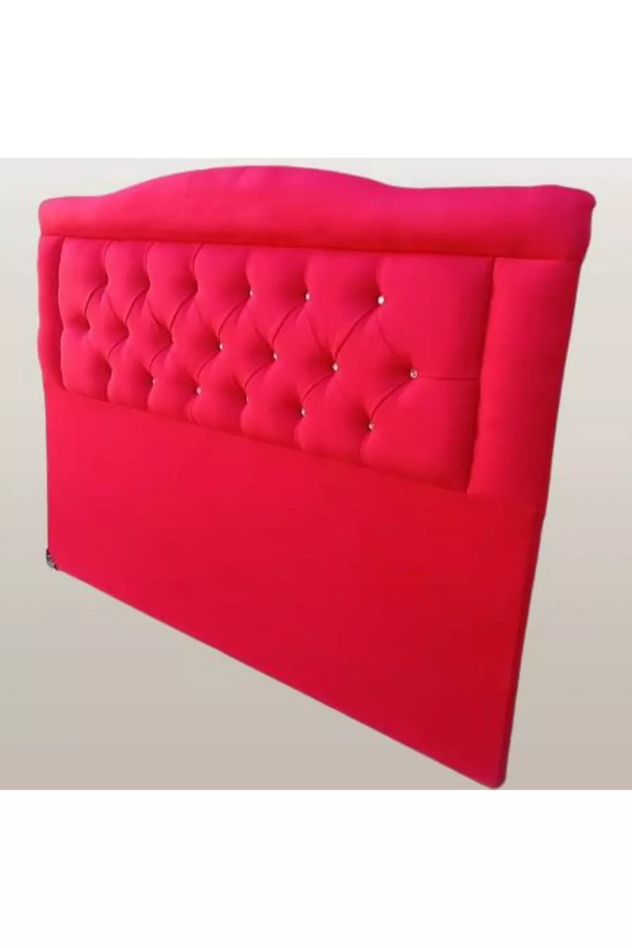 Titre DK Double  Rouge Tissu Baby Face Rembourré Matelassé Fait Main