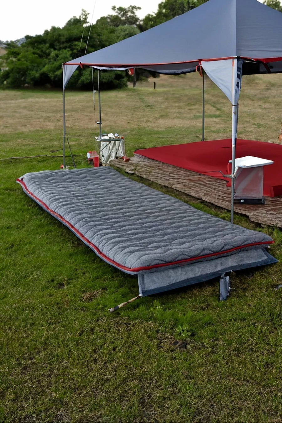 Lit pliant portable pour caravane, camping, hôtel, lit d'appoint pour invité, lit d'appoint pour mère, lit de secours pour tremblement de terre, lit simple