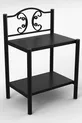 Mais Retro Commode en métal forgé noir