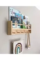 Bibliothèque Montessori en bois naturel Étagère murale pour enfants et bébé
