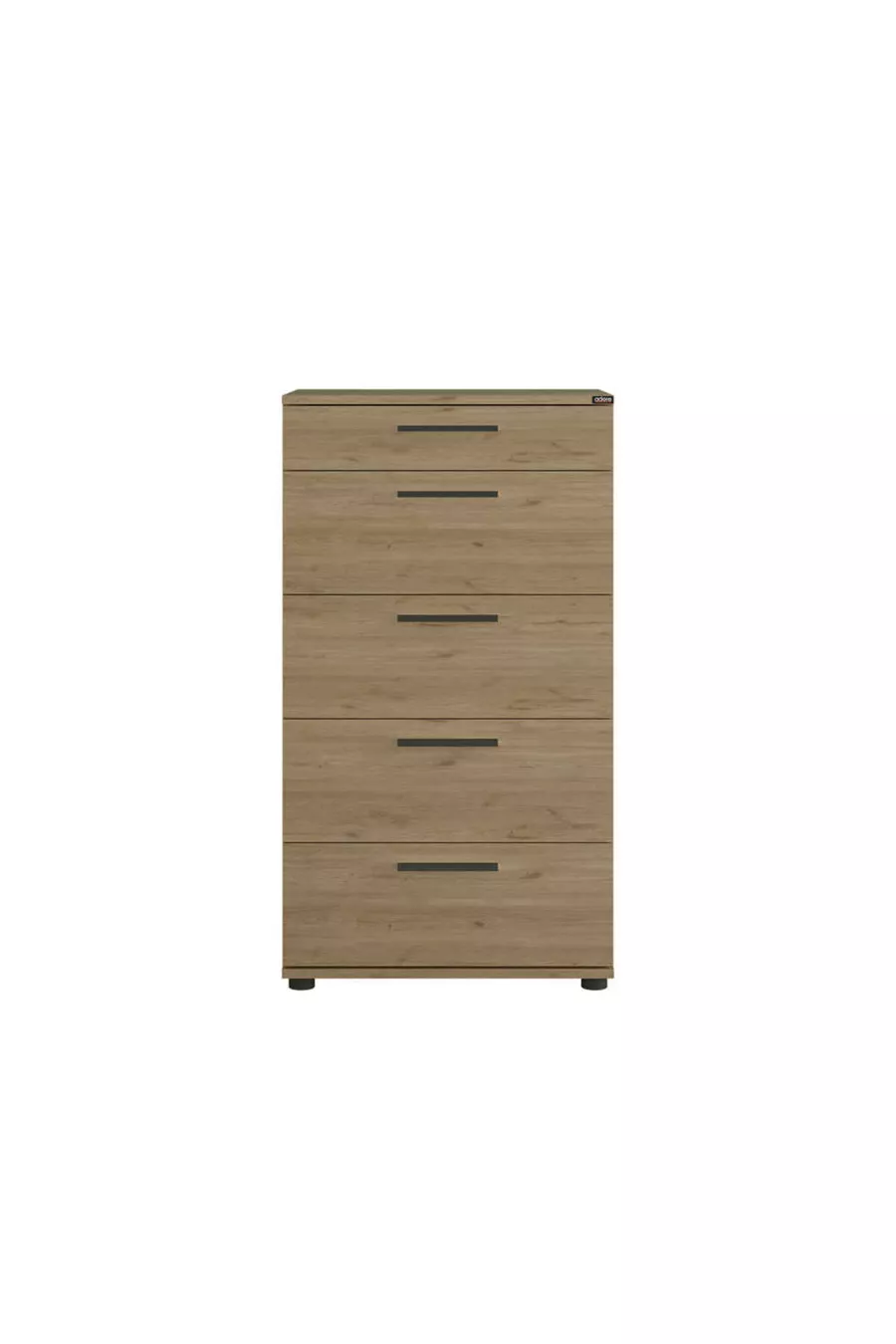 Commode Trendline 5 tiroirs - Chêne Florida cm