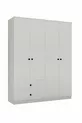 Gm  Novado Armoire 4 Portes 2 Tiroirs avec Poignées Bouton