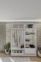 GM  ARMOIRE COULISSANTE VIOLET ET BLANC