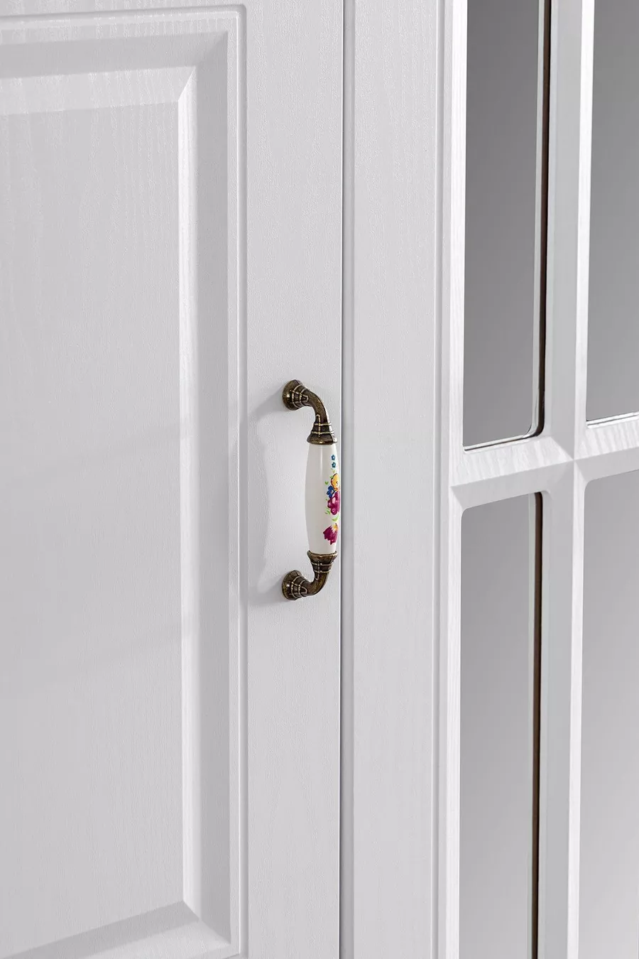 Armoire, armoire à 4 portes avec surface avant en MDF Country West