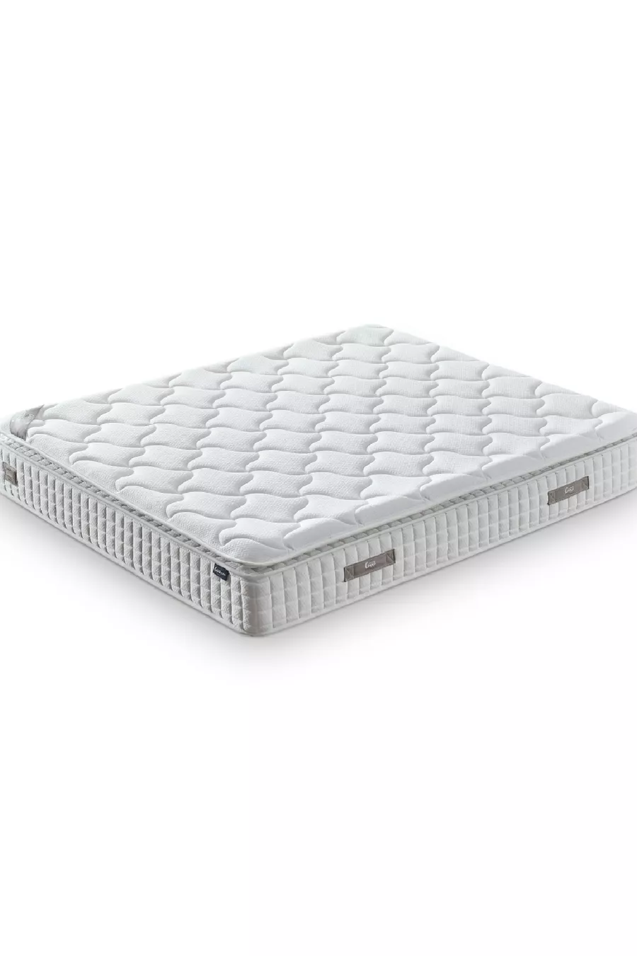 Matelas Zambak Modèle Double avec Paquet de Ressorts et Protection, Entièrement Orthopédique et Antibactérien