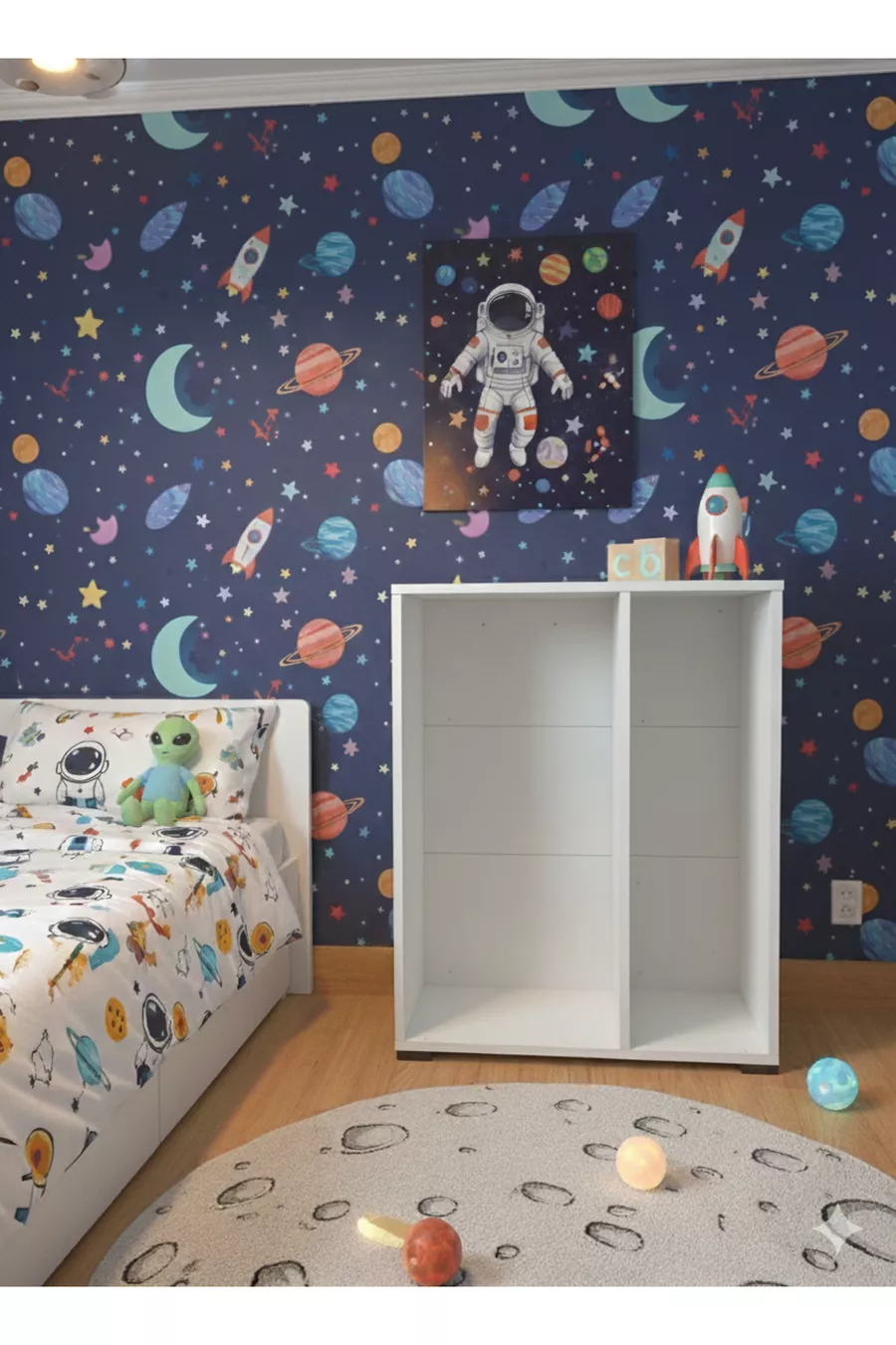 Armoire de Jouets Polyvalente à 9 Tiroirs et Unité de Rangement – Organisateur de Chambre d’Enfant avec ÉTIQUETTE CADEAU
