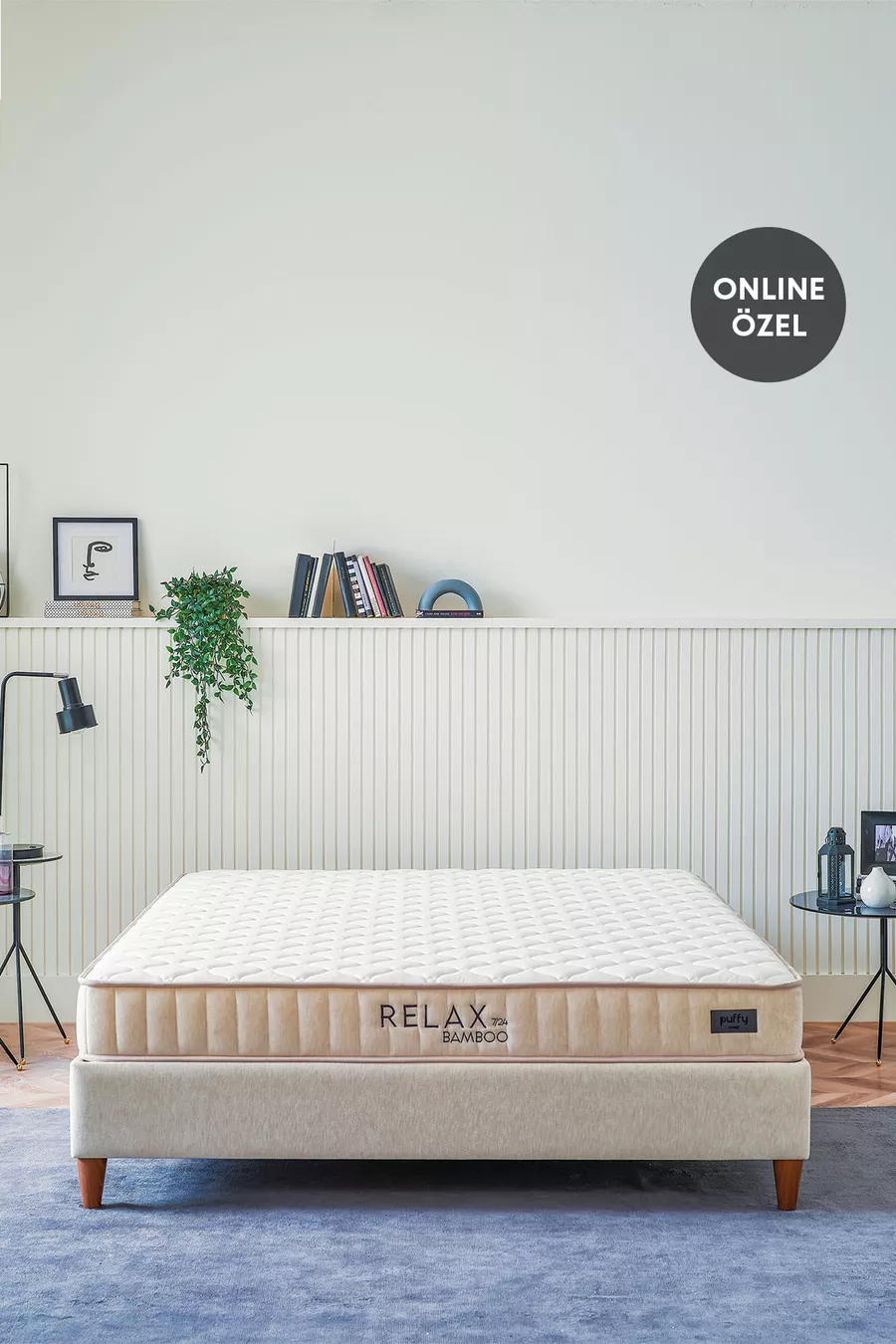 Relax 7/ Matelas à ressorts en rouleaux de bambou