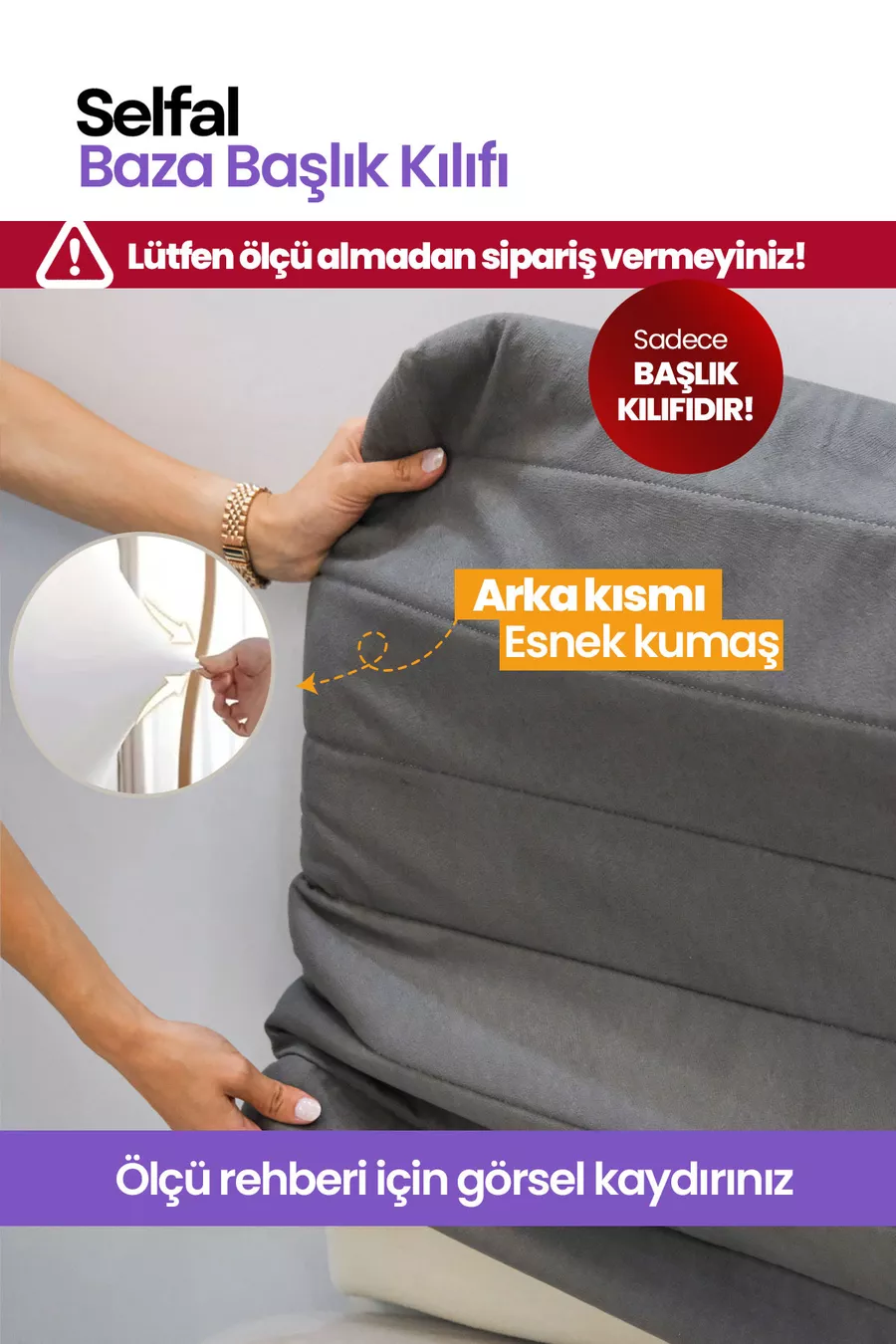Housse de Tête de Lit pour Lit - Tissu Matelassé en Poil de Poney (Options de Taille)