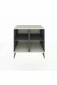 Commode Kronos 2 étagères Anthracite-Gris pierre/Anthracite