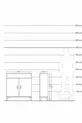 Commode Arges 3 étagères 2 portes Anthracite-Anthracite