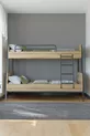 Lits superposés pour jeunes avec pieds en métal Cardi pour chambre d'enfant