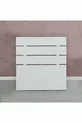 Tête de lit blanche Huga pour une personne / Cm Tête de lit pour lit coffre