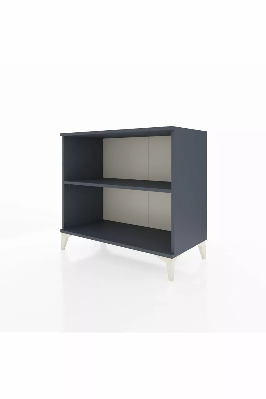Commode Hyperion à une seule étagère Anthracite-Anthracite
