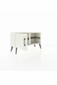 Commode Arges à 2 étagères avec une porte, Ambre/Anthracite