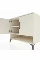 Commode Kronos 2 étagères 2 portes Pierre de lune-Pierres de lune