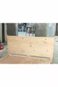 Tête de lit en bois (modèle simple continu)