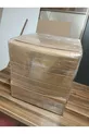 Table de chevet Bifur avec compartiment secret, MDF, livré assemblé, pas besoin de montage