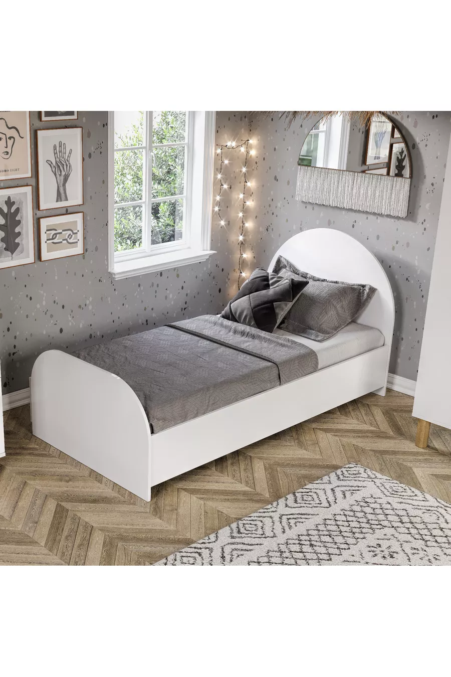 Ensemble de chambre d'enfant Bohem Sun, entièrement en MDF