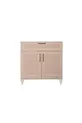 Commode à portes de style conte de fées | Qualité MDF de première classe | Portes revêtues REHAU | Avec portes | Pieds en bois