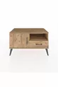 Commode Hyperion à 2 étagères, 1 tiroir, 1 porte, pin sur pin