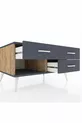 Commode Kronos à 3 tiroirs Pin-Anthracite
