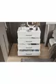 Commode à quatre tiroirs (BLANC BRILLANT)