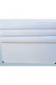 Titre DK Double Personne Modèle Cuir Synthétique Tissu Blanc Rempli en Tranches Fait Main