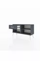 Commode Arges à une étagère et un tiroir, anthracite-anthracite