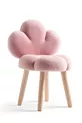 Chaise pour enfant en forme de fleur Blossom-Soft