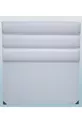 Titre DK Simple Modèle Cuir Synthétique blanc Tissu Tranche Horizontale Fait Main