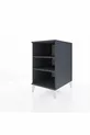Chevet Kronos à 2 étagères Anthracite-Anthracite