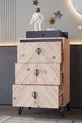 Arda Genç & Ensemble Chambre d'Enfant Pin Atlantique / Bleu Foncé