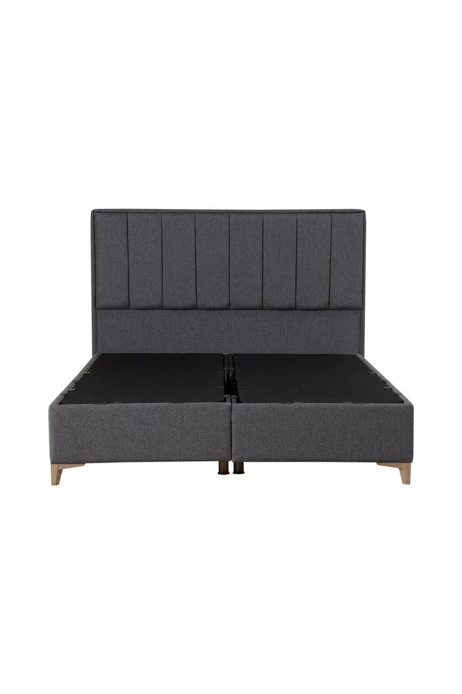 Ensemble Tête de Lit et Sommier Coffre Gold Therapy Anthracite (LIT NON INCLUS)