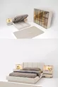 Ensemble de chambre à coucher Lumera avec portes en verre