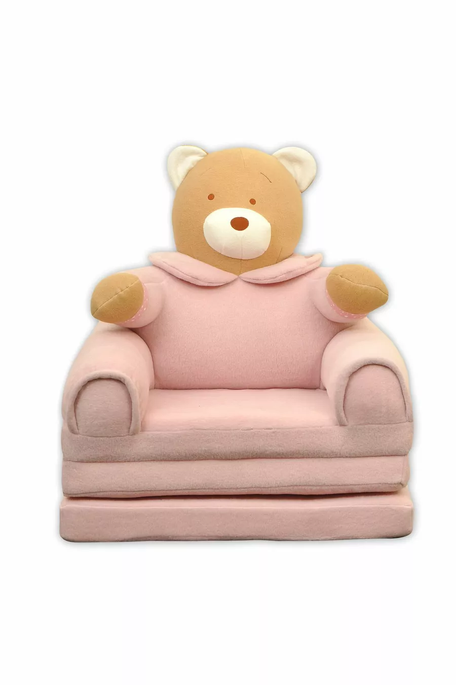 Lit d'enfant portable Polar à 3 niveaux avec siège pour enfant, mignon ours pour enfants